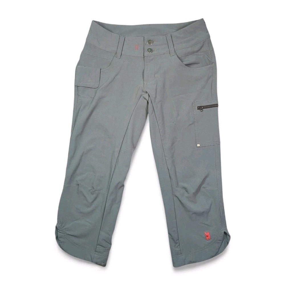 Chrome Industries 3/4 Shorts Pants Womens Medium Gray Capri Knicker Cycling